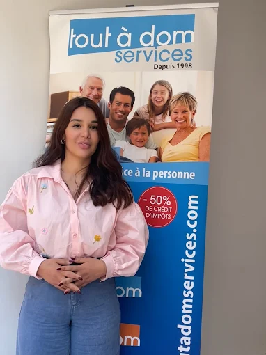 Nada Leost, Directrice de l'agence Tout à Dom Services Rennes